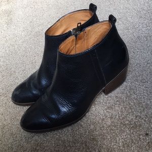 Leather Madewell boots